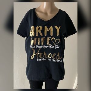 Gildan Army Wife Shirt